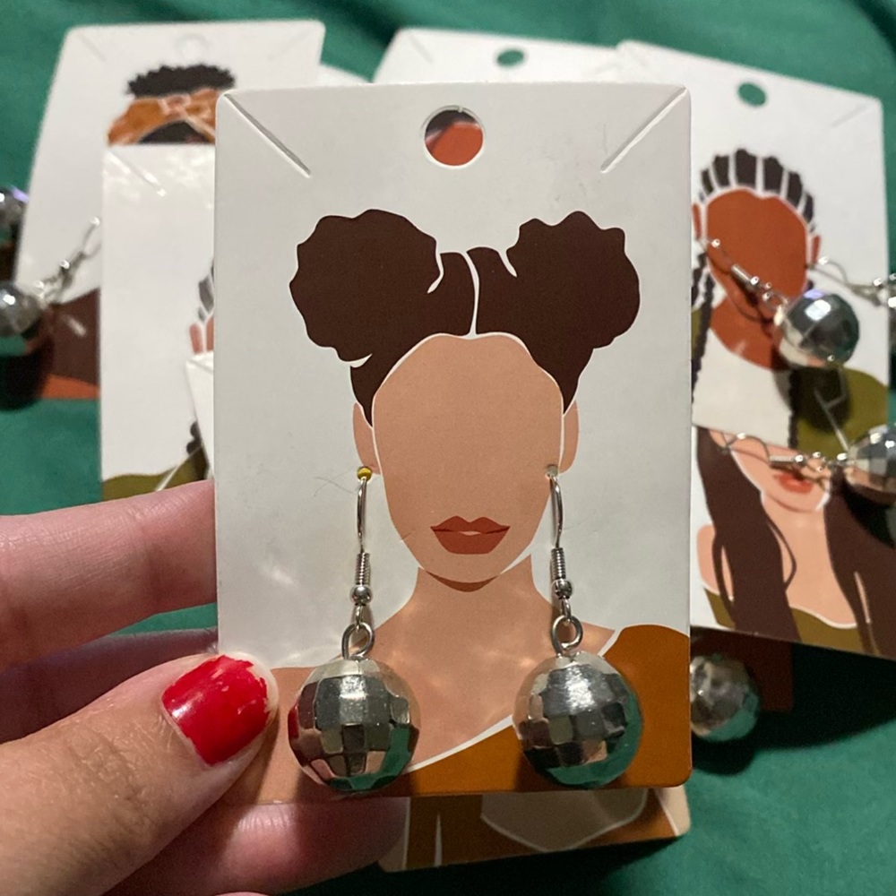 Disco Ball Earrings Mirror Ball Taylor Swift Eras Beyoncé